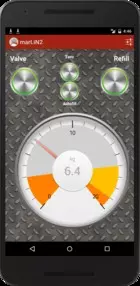 marLiN2 Android UI: Gauge page